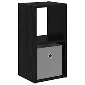 vidaXL &Ouml;&ouml;kapp Must tamm 25,5 x 22 x 49,5 cm Tehispuit