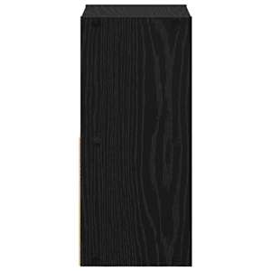 Noční stolek Černý dub 25,5 x 22 x 49,5 cm kompozitní dřevo - obrázek 7