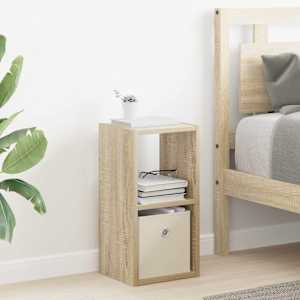 Nočna omarica Sonoma hrast 25,5 x 22 x 49,5 cm Konstruiran les