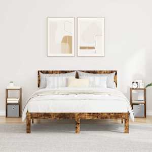 Nočna omarica 2 pcs Dimljeni oreh 25,5 x 22 x 49,5 cm