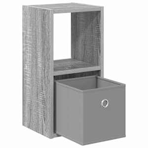 Noční stolek se zásuvkou 2 pcs Šedá Sonoma 25,5 x 22 x 49,5 cm - obrázek 5