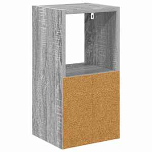Noční stolek se zásuvkou 2 pcs Šedá Sonoma 25,5 x 22 x 49,5 cm - obrázek 8