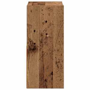 Noční stolek se zásuvkou 2 pcs Staré dřevo 25,5 x 22 x 49,5 cm - obrázek 7