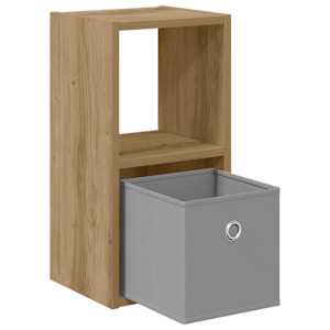 Noční stolek 2 ks Artisanový dub 25,5 x 22 x 49,5 cm - obrázek 5
