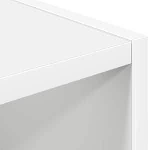 Noční stolek 2 pcs Bílá 30,5 x 27 x 59,5 cm kompozitní dřevo - obrázek 9