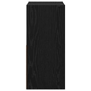 Noční stolek Černý dub 30,5 x 27 x 59,5 cm kompozitní dřevo - obrázek 7