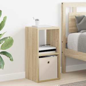 Nočna omarica Sonoma hrast 30,5 x 27 x 59,5 cm Konstruiran les