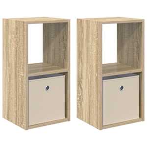 Noční stolek se zásuvkou 2 pcs Sonoma dub 30,5 x 27 x 59,5 cm - obrázek 2