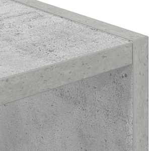Noční stolek 2 pcs Betonově šedá 30,5 x 27 x 59,5 cm - obrázek 9