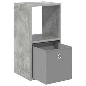 Noční stolek 2 pcs Betonově šedá 30,5 x 27 x 59,5 cm - obrázek 5