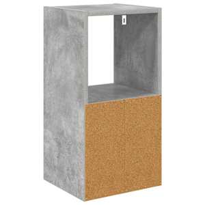 Noční stolek 2 pcs Betonově šedá 30,5 x 27 x 59,5 cm - obrázek 8