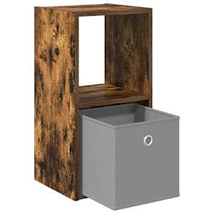 Noční stolek Kouřový dub 30,5 x 27 x 59,5 cm kompozitní dřevo - obrázek 5