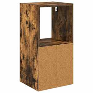 Noční stolek Kouřový dub 30,5 x 27 x 59,5 cm kompozitní dřevo - obrázek 8