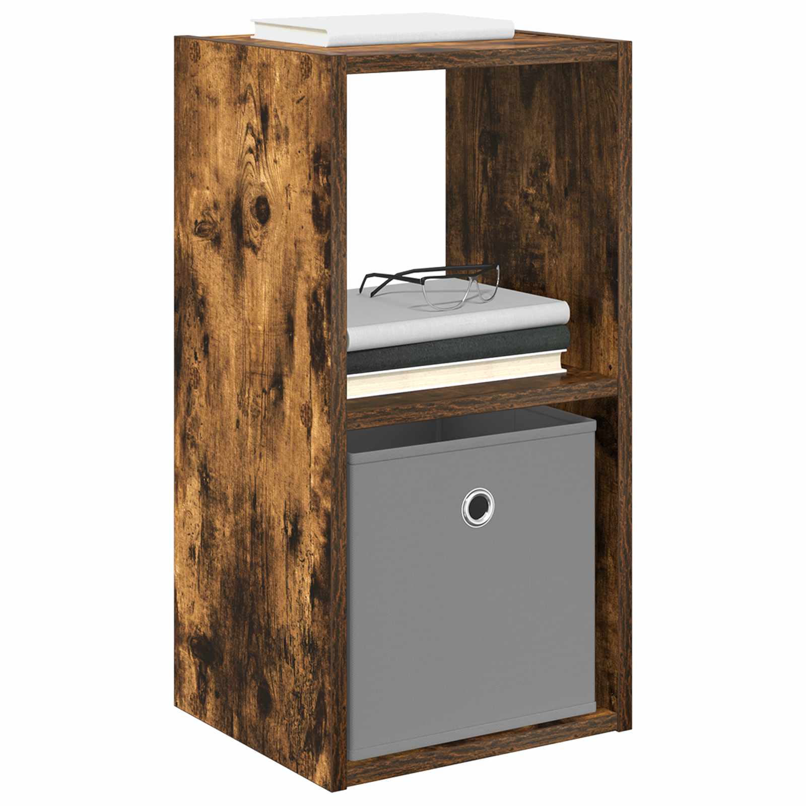 Nočna omarica Dimljeni oreh 30,5 x 27 x 59,5 cm Konstruiran les - slika 3