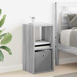 Nočna omarica Siva Sonoma 30,5 x 27 x 59,5 cm Konstruiran les