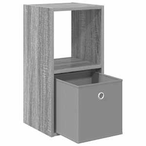 Noční stolek se zásuvkou 2 pcs Šedá Sonoma 30,5 x 27 x 59,5 cm - obrázek 5