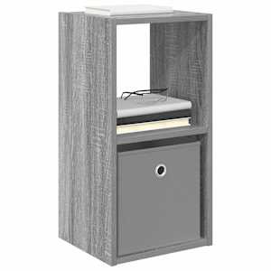 Noční stolek se zásuvkou 2 pcs Šedá Sonoma 30,5 x 27 x 59,5 cm - obrázek 3