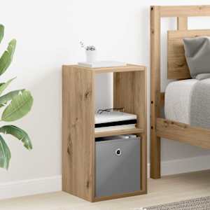 Nočna omarica Umetni hrast 30,5 x 27 x 59,5 cm Konstruiran les
