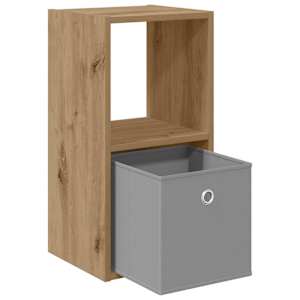 Noční stolek 2 ks Artisanový dub 30,5 x 27 x 59,5 cm - obrázek 5