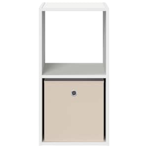 Noční stolek 2 pcs Bílá 35 x 32 x 68,5 cm kompozitní dřevo - obrázek 6
