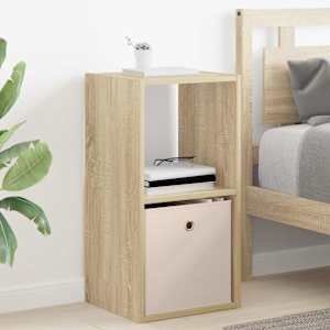 Nočna omarica Sonoma hrast 35 x 32 x 68,5 cm Konstruiran les