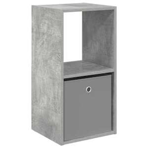 Noční stolek Betonově šedá 35 x 32 x 68,5 cm kompozitní dřevo - obrázek 2