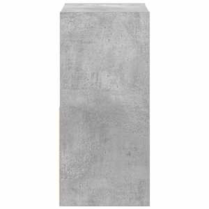 Noční stolek Betonově šedá 35 x 32 x 68,5 cm kompozitní dřevo - obrázek 7