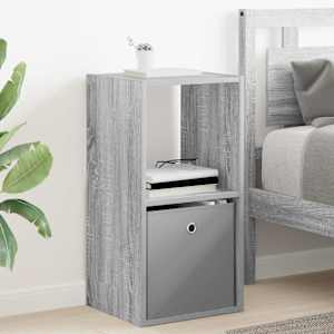 Nočna omarica Siva Sonoma 35 x 32 x 68,5 cm Konstruiran les