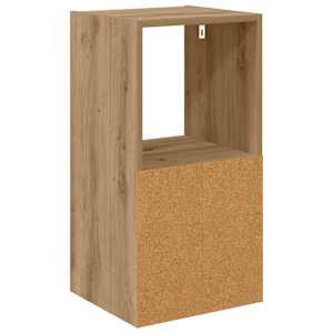 Noční stolek 2 ks Artisanový dub 35 x 32 x 68,5 cm - obrázek 8