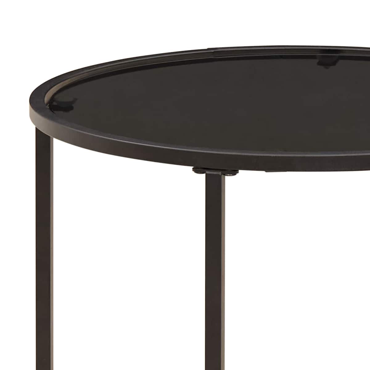 Kaffebord Sæt 2 stk. 55 x 55 x 45 cm stål - Billede 10