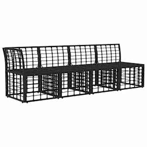 4místná zahradní pohovka s opěrkou vlevo 4 pcs 4-Počet míst - obrázek 3