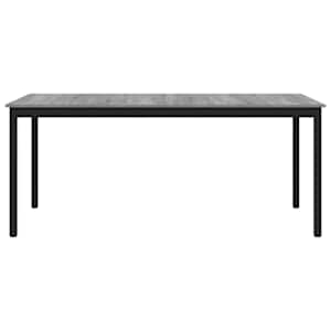 Jídelní stoly 180 x 90 x 75 cm kompozitní dřevo Obdélníkový - obrázek 5
