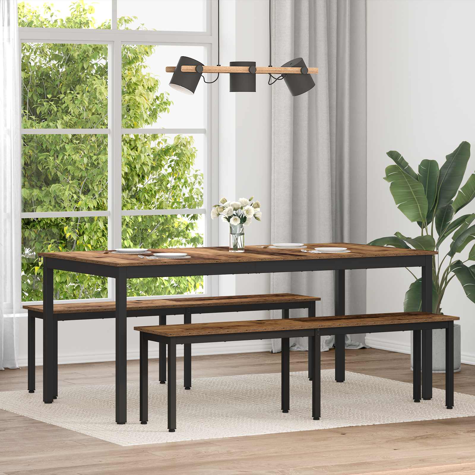 vidaXL Esstische Holzwerkstoff