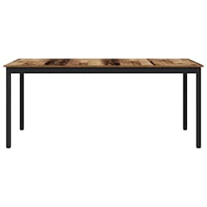 Jídelní stoly 180 x 90 x 75 cm kompozitní dřevo Obdélníkový - obrázek 5