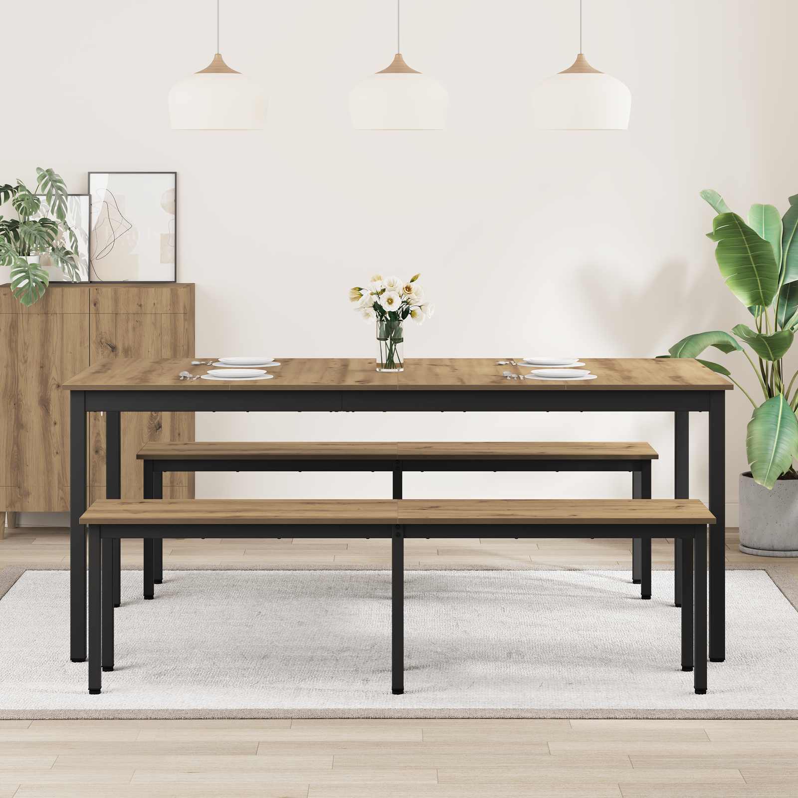 Söögilauad Tehispuit 4 Kõik vajalik sinu aeda ja koju! Söögilauad Tehispuit - Image 4