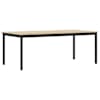 vidaXL S&ouml;&ouml;gilauad 200 x 100 x 75 cm Tehispuit Ristk&uuml;lik