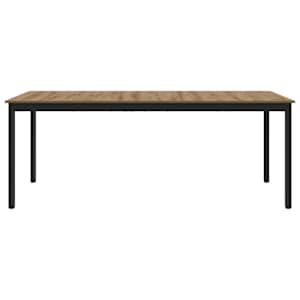 Jídelní stoly 200 x 100 x 75 cm kompozitní dřevo Obdélníkový - obrázek 5