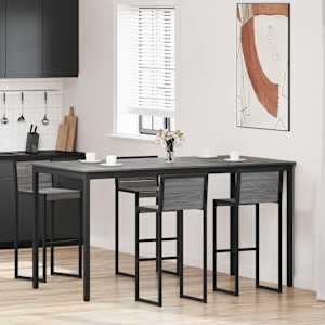 Stoječ miza za bar Konstruiran les