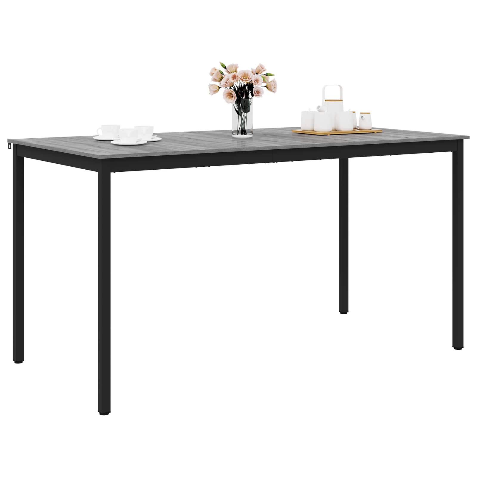 vidaXL Eettafels Bewerkt hout