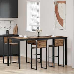 Stoječ miza za bar Konstruiran les