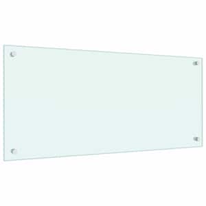 Kuchyňský obklad 2 pcs Bílá 90 x 40 cm tvrzené sklo - obrázek 3