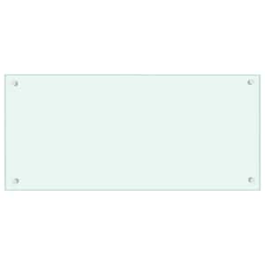 Kuchyňský obklad 2 pcs Bílá 90 x 40 cm tvrzené sklo - obrázek 4