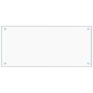 Kuchyňský obklad 2 pcs Transparentní 90 x 40 cm tvrzené sklo - obrázek 4
