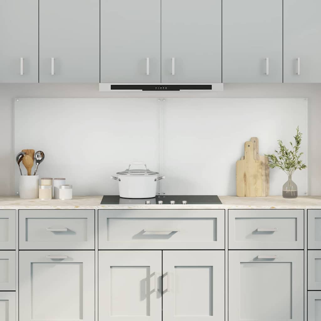 Casă & grădină - Spate de bucătărie 2 pcs Transparent 90 x 60 cm