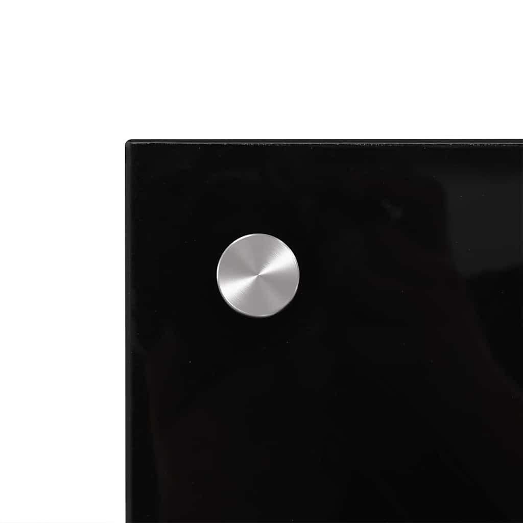 Πίσω Πάνελ Κουζίνας 2 pcs Μαύρο 100 x 40 cm σκληρυμένο γυαλί - Image 5