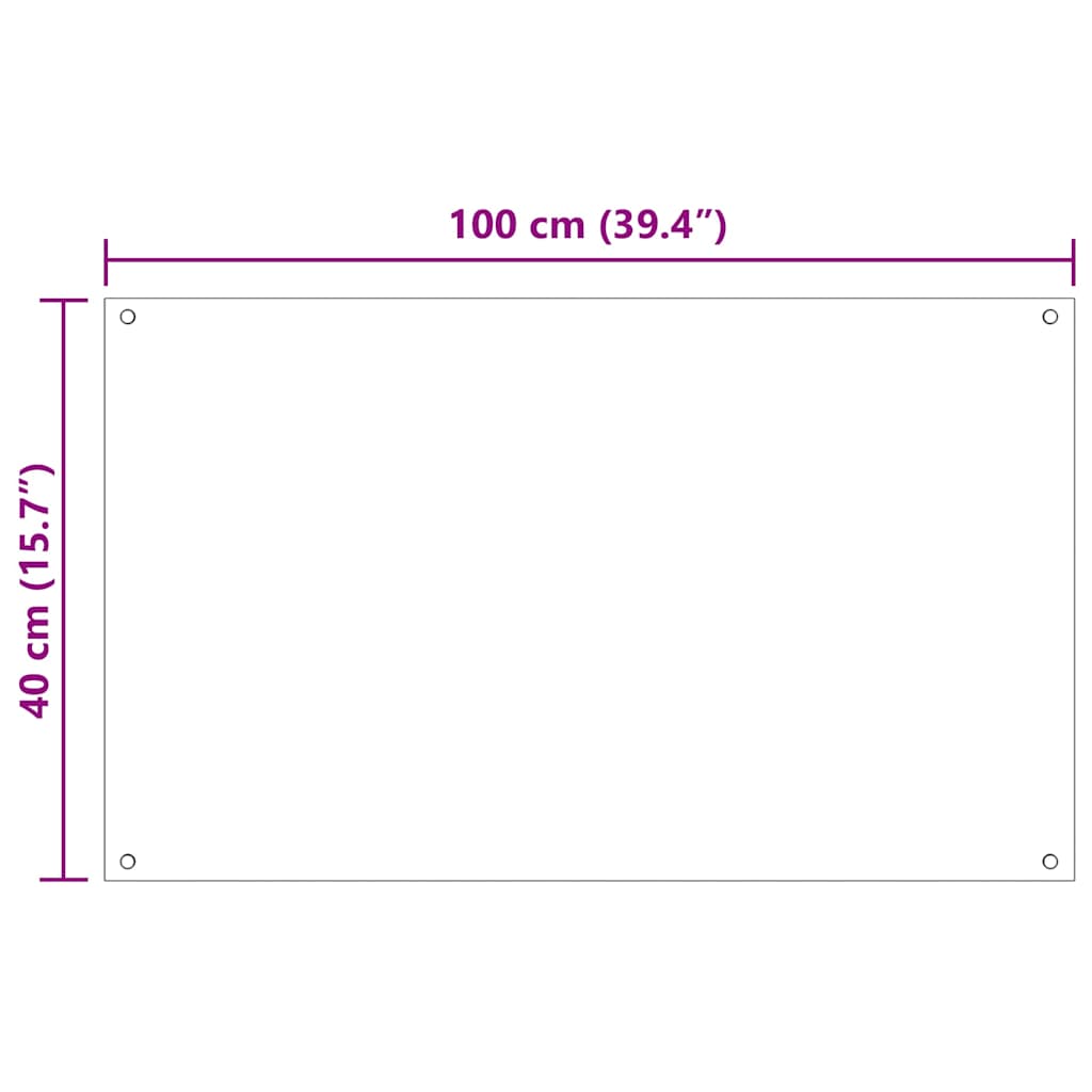 Πίσω Πάνελ Κουζίνας 2 pcs Μαύρο 100 x 40 cm σκληρυμένο γυαλί - Image 8