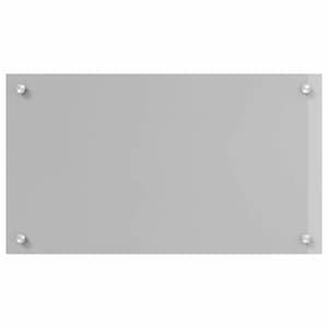 Kuchyňský obklad 2 pcs Světle šedá 70 x 40 cm tvrzené sklo - obrázek 4