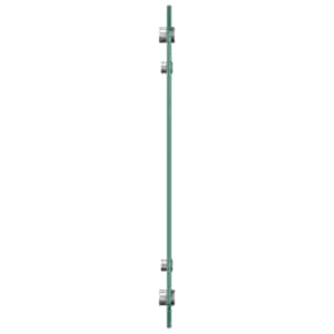Kuchyňský obklad 2 pcs Světle šedá 80 x 40 cm tvrzené sklo - obrázek 5