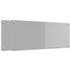 vidaXL K&ouml;&ouml;giseina paneel 2 tk Helehall 100 x 40 cm karastatud klaas
