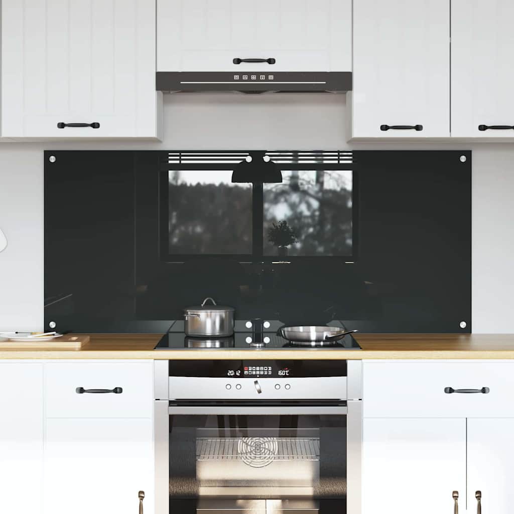vidaXL Spate de bucătărie 2 pcs Gri închis 70 x 60 cm